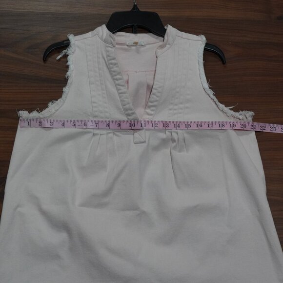 Sugar Lips Sleeveless Denim Babydoll Mini Dress Light Pink - Picture 5 of 8